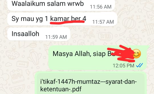 CLOSING JAMA'AH UMRAH FULL ONLINE 😍😍
